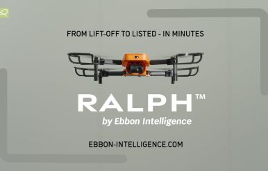 image of a drone with the word RALPH underneath